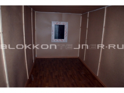 Бытовка жилая, эконом 6 м с тамбуром, отделка ДВП, г.Воронеж